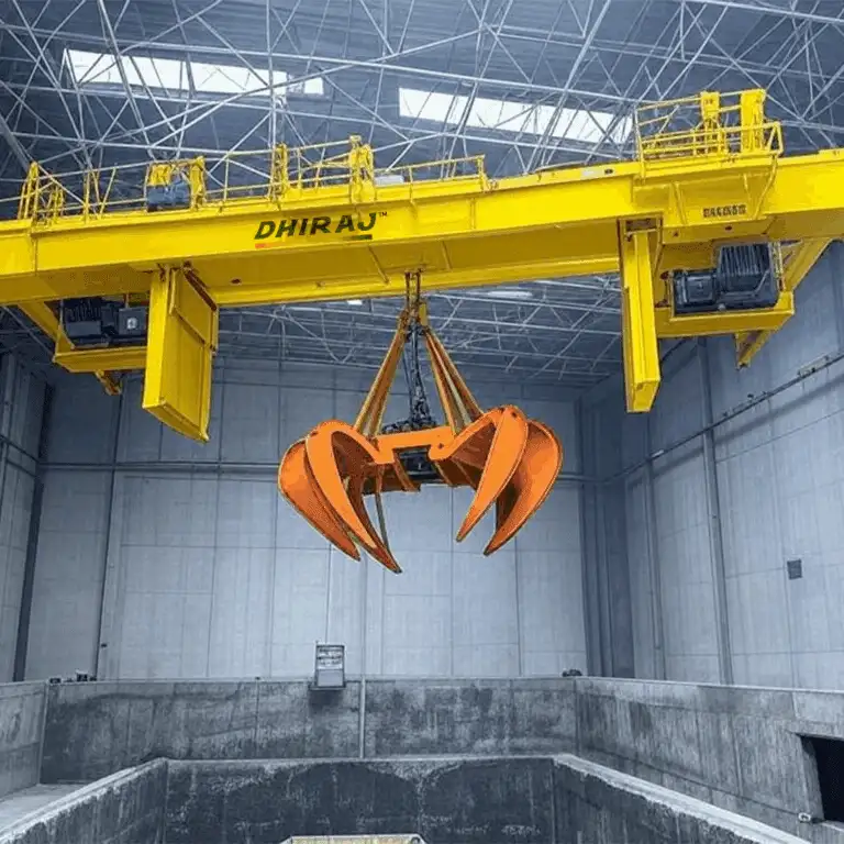 EOT Grab Bucket Crane