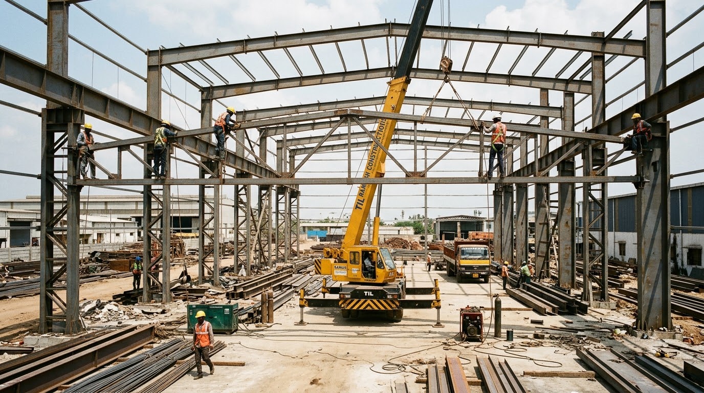 Industrial Shed Construction